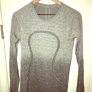 Swiftly LS grey ombré